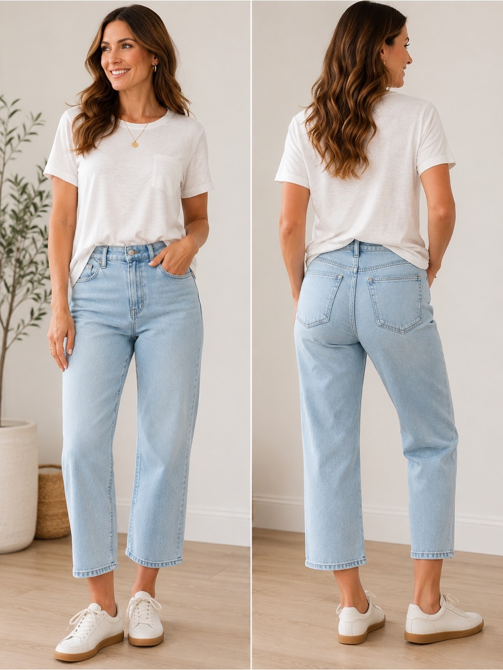Banana Republic Light Blue Straight Leg Jeans